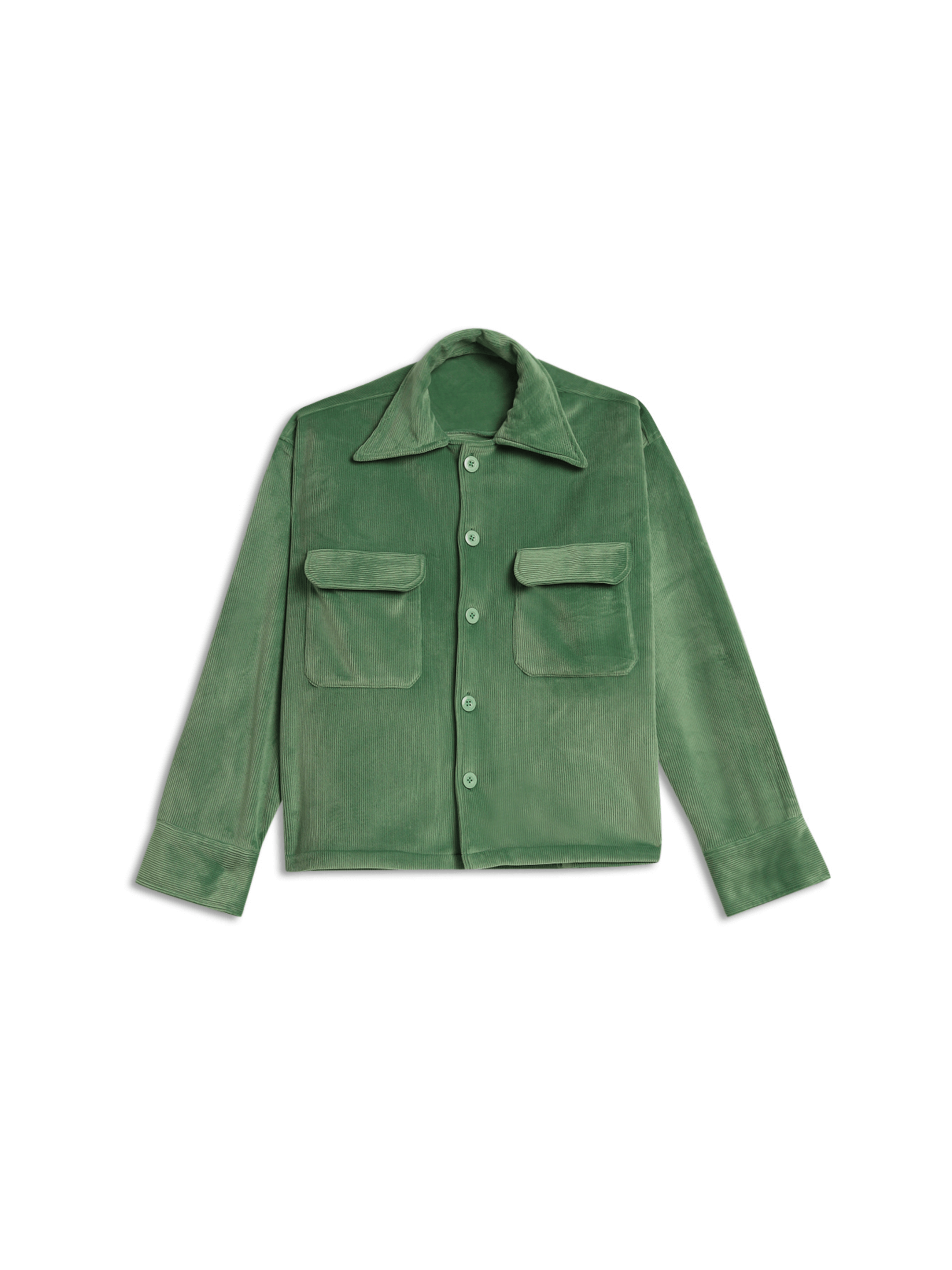 Oversized corduroy shirt