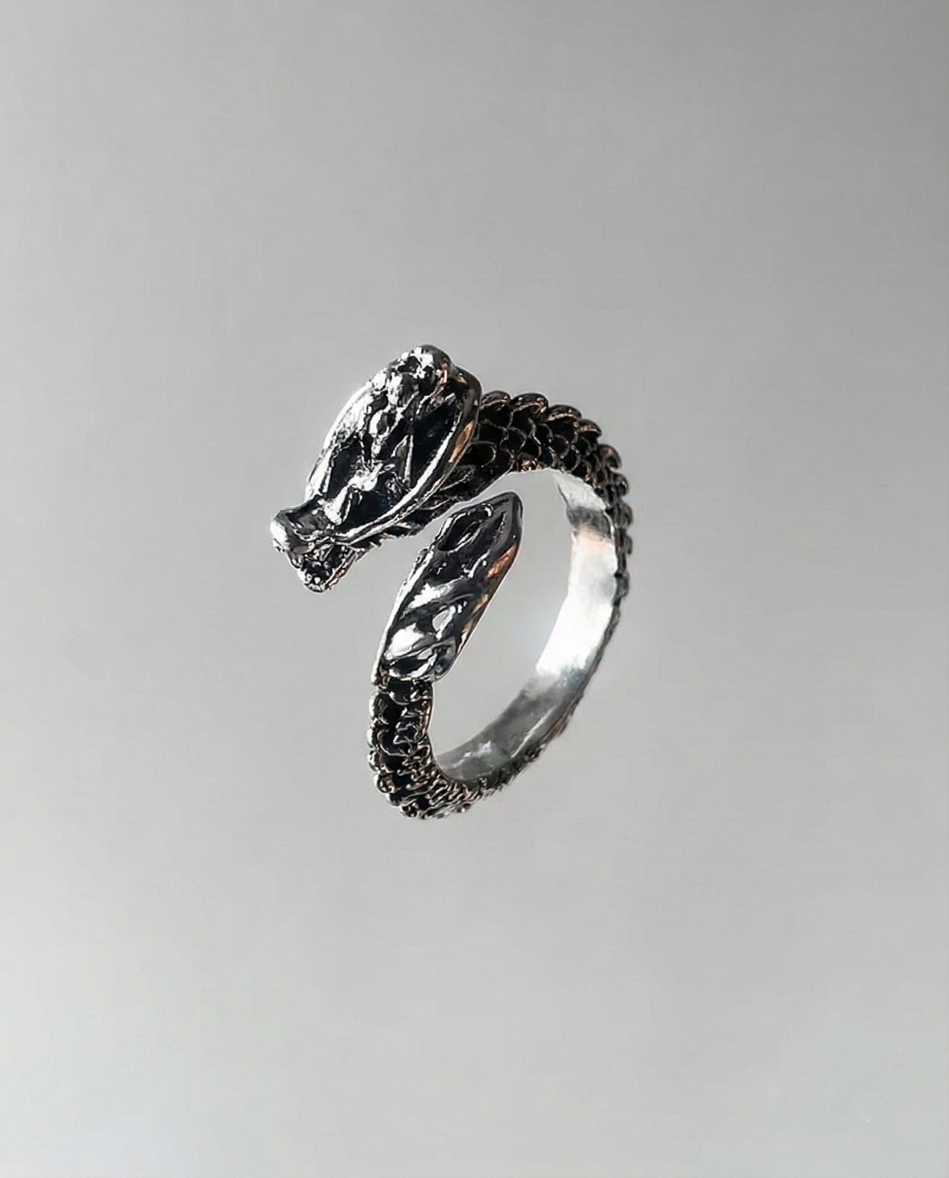 Twin Serpent Ring