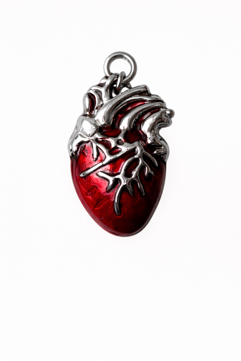 Red heart pendant